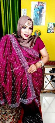 jam waine party saree_img_3