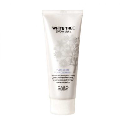 Dabo White Tree Snow Flake Pure White Foam Cleanser (150ml)_img_0