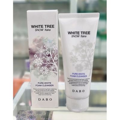 Dabo White Tree Snow Flake Pure White Foam Cleanser (150ml)_img_1