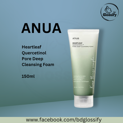 ANUA - HeartLeaf Quercetinol Pore Deep Cleansing Foam - 150ml