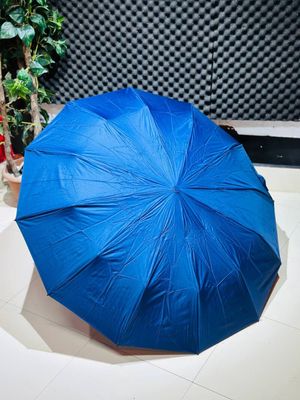 Premium 12-Ribs Automatic Open/Close Wood Handle Umbrella