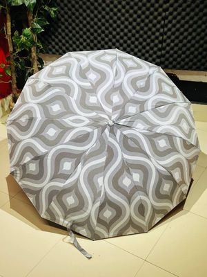 Premium 12-Ribs Automatic Open/Close Wood Handle Umbrella_img_4