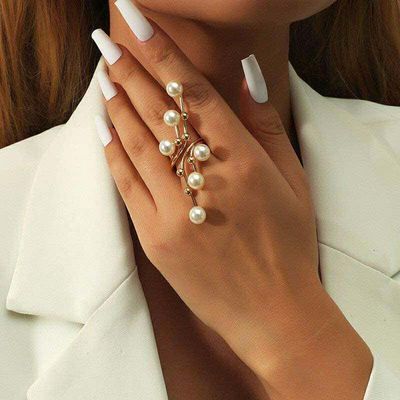 Pearl Geometric Ring 🦪_img_0