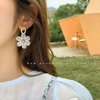 Simple flower earrings🌸✨_img_1