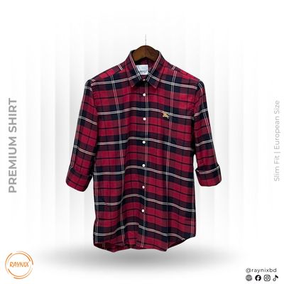 Burberry London Heritage Check Cotton Shirt