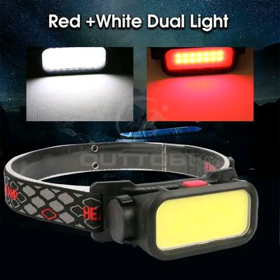 💥Outtobe USB Rechargeable COB Waterproof Powerful LED Headlight_img_5