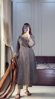 Printed Frock Suit_img_0