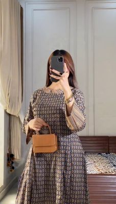 Printed Frock Suit_img_5