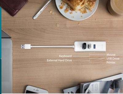 TP-Link UE330 – 3-Port USB 3.0 Hub with Gigabit Ethernet Adapter_img_1