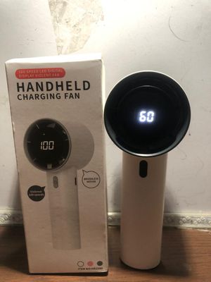 100-Speed Handheld Rechargeable Fan 🌀_img_3