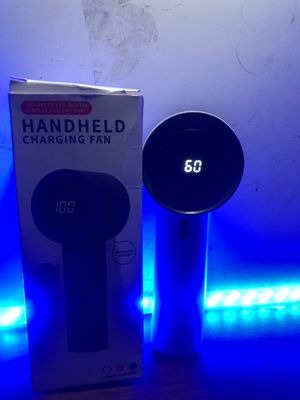 100-Speed Handheld Rechargeable Fan 🌀_img_5