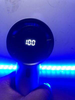 100-Speed Handheld Rechargeable Fan 🌀_img_9