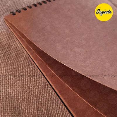 Aadim Series Art Book by OXYNOTE - 400 GSM Brown Card - 30 Pages - 15 Sheets_img_2