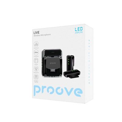 Proove Live Wireless Microphone For Lightning/Type-C – Black_img_2