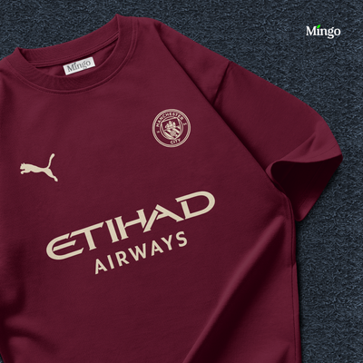 MCI - Maroon Dropshoulder T-Shirt_img_1