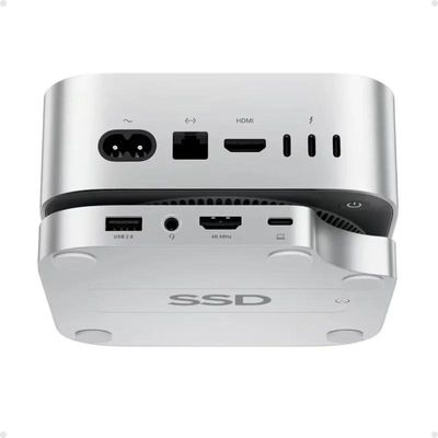 PULWTOP Mac mini M4/M4 Pro Hub Stand Dock with External Storage Upgrade M.2 SSD Enclosure(SSD NOT Included)_img_0