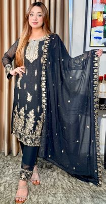 ইন্ডিয়ান জর্জেট থ্রি-পিস কালেকশন_img_2