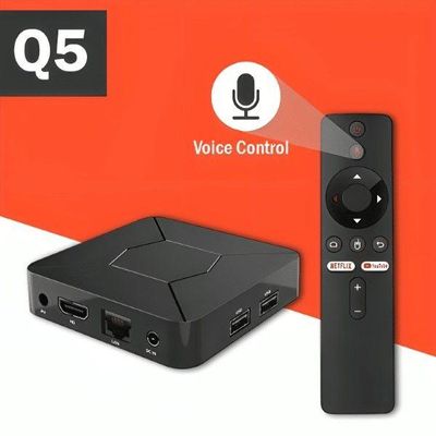 Q5 Android tv box 4k 2GB ram 8GB Storage Voice Remote IPTV compatible_img_0