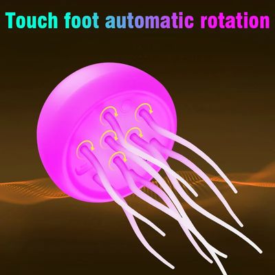 Creative Home Lighting Dynamic Voice Control Jellyfish Lamp Color Changing Atmosphere Romantic Rechargeable Ambient Night Light_img_5