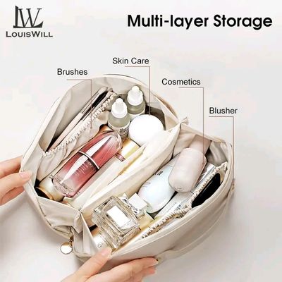 💥LouisWill Portable Cosmetic Bag Case with Zipper_img_7