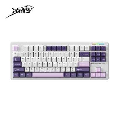LINGBAO K87 Tri-Mode HI-FI Wireless RGB Mechanical Keyboard_img_2