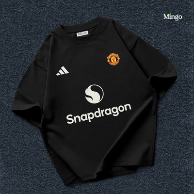 MANU - Black Dropshoulder Tshirt_img_0