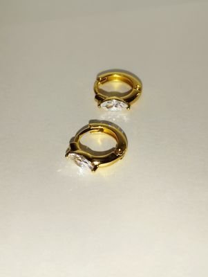0.8cm Marquise hoop earrings_img_0