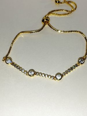 Dainty Aleena bracelet [ adjustable ]_img_1