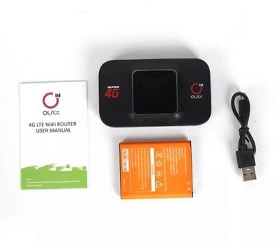 OLAX  4G LTE Pocket SIM Router MF982L – Black Color_img_3