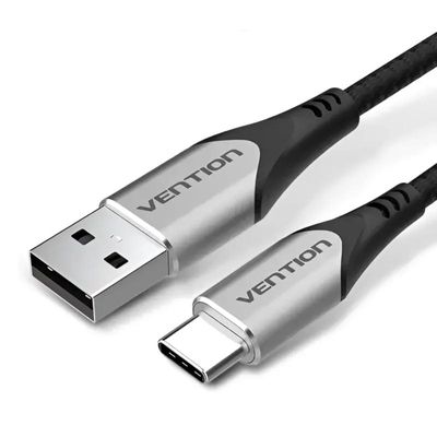 Vention Cotton Braided 1M USB 2.0 A to C 3A Cable_img_2