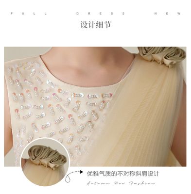 Imported 👑 Girls’ Princess Wedding & Performance Dress – Long Summer Gown_img_3