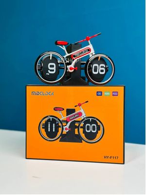 MidClock HY-F117 Unique Bicycle Desk Clock_img_2