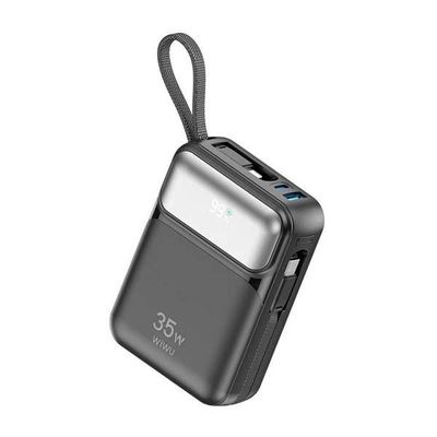WiWU Galaxy Series Wi-P036 35W 20000mAh Power Bank with Built-in Lightning and USB-C Cable_img_2