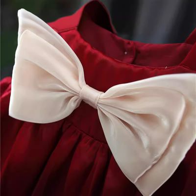 Imported 🌼 Baby Girls’ Spring & Summer Lace Flying Sleeve Dress – Solid Color Vest Style_img_2