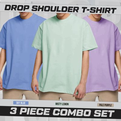 Drop  Shoulder  T-shirt  for  Men_img_1