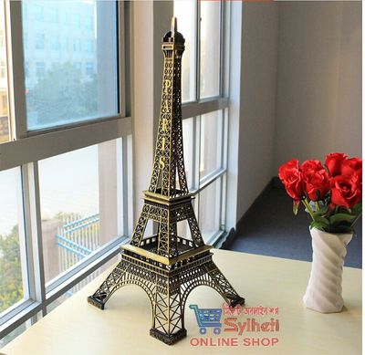 Eiffel Tower Metal Showpiece Decoration Gift_img_2