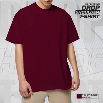 Drop  Shoulder  T-shirt  for  Men_img_0