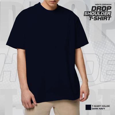 Drop  Shoulder  T-shirt  for  Men_img_1