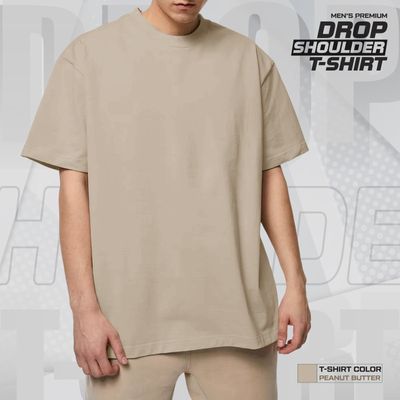 Drop  Shoulder  T-shirt  for  Men_img_3