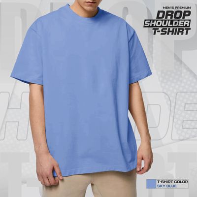Drop  Shoulder  T-shirt  for  Men_img_5