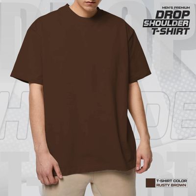 Drop  Shoulder  T-shirt  for  Men_img_6