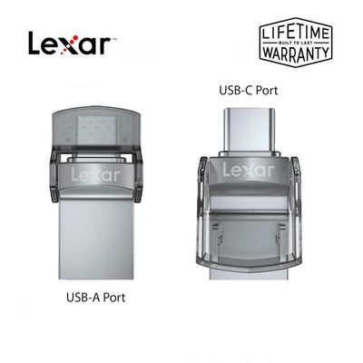 Lexar JumpDrive D35c Dual Port USB 3.0 & Type-C Pen Drive – 64GB_img_0