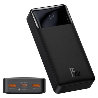 Baseus Bipow 20000mAh 15W Power Bank – Black Color_img_0
