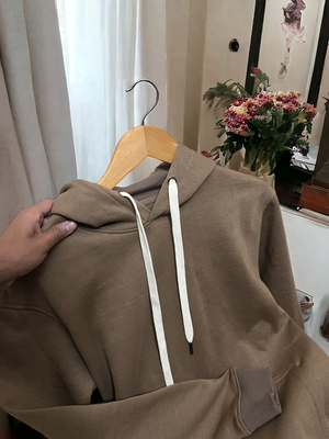 Premium oversized Hoodie Mocha Color_img_0