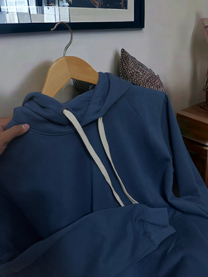 Premium oversized Hoodie Fadded Navy_img_0