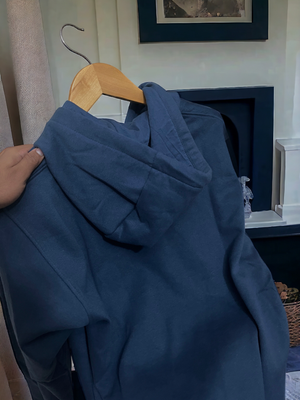 Premium oversized Hoodie Fadded Navy_img_2