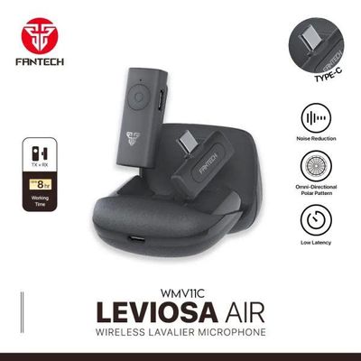 Fantech LEVIOSA AIR WMV11C Wireless Microphone for Type-C Devices (Single Mic)_img_0