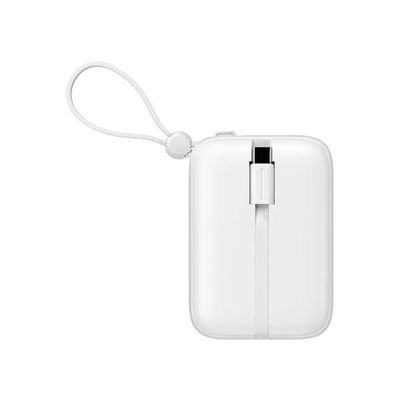 HAVIT PB5215 10000mAh Display Power Bank With Usb-C & Lightning Cable – White_img_2
