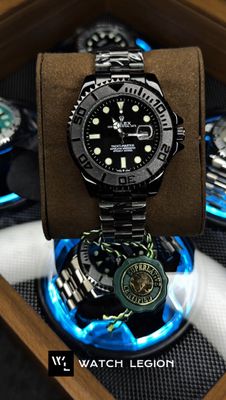 ROLEX YACHT MASTER CHAIN FULL BLACK SWEEP_img_3