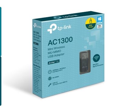 TP-Link Archer T3U AC1300 USB Wi-Fi Adapter – Ultra-Fast Dual-Band Wireless Performance_img_1